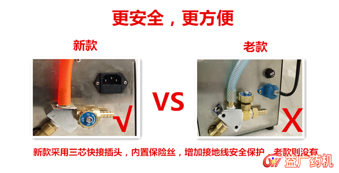 RF-1安瓿熔封機(jī)新老款對比